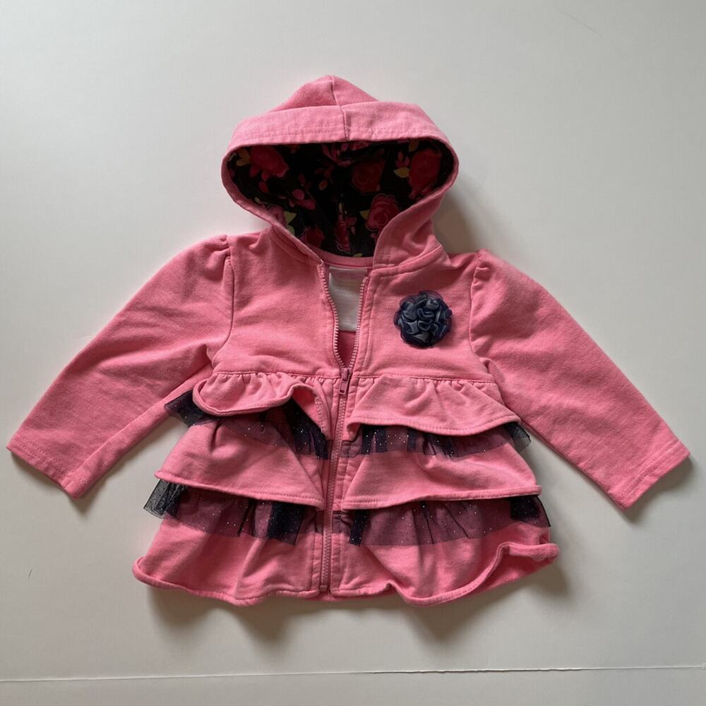 Nannette Ruffled Hoodie